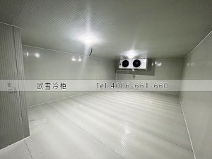 湖南常德100立方的藥品冷藏冷庫安裝案例