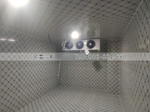 湖南長沙花店50立方保鮮冷庫安裝案例