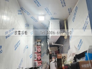 深圳龍華15立方小型羊肉冷凍冷庫安裝案例