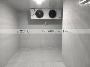 福建莆田羊肉店50立方冷凍冷庫安裝案例