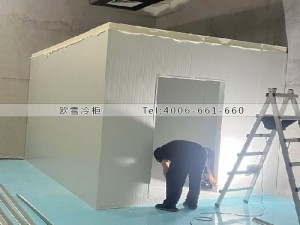 深圳光明區(qū)30立方小型化學(xué)原料冷藏冷庫(kù)安裝案例